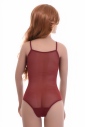 Sottile cinturino Body delle donne vede attraverso la maglia di stile del bikini 324